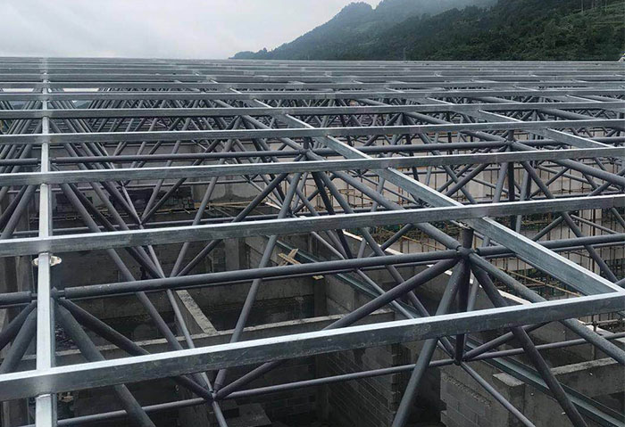 南阳仁怀冠英学校艺体楼网架